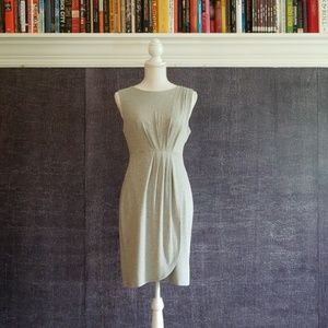 Mossimo Grey Jersey Dress with Tulip Hem